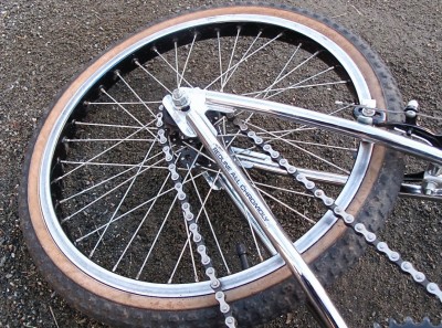 redline 500a rear tire and rim
